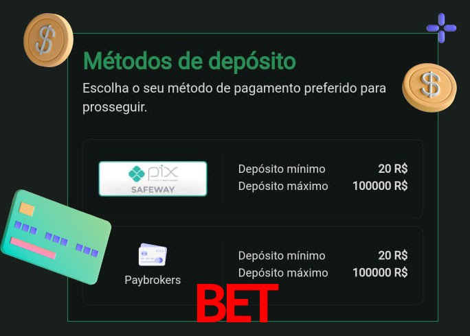 O cassino bet oferece uma grande variedade de métodos de pagamento