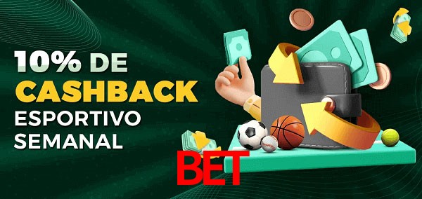 10% de bônus de cashback na bet