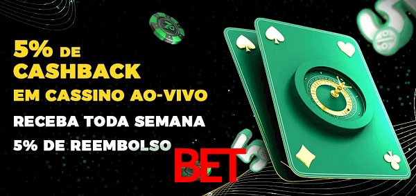 Promoções do cassino ao Vivo bet